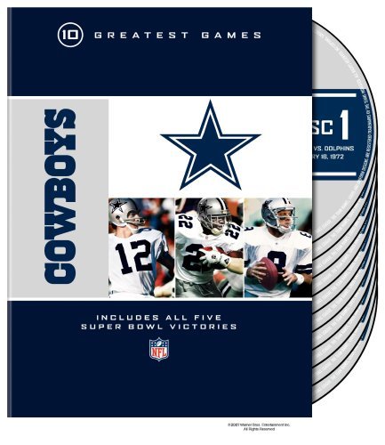Dallas Cowboys 10 Greatest Gam Nfl Greates Games Series Nr 2 DVD 
