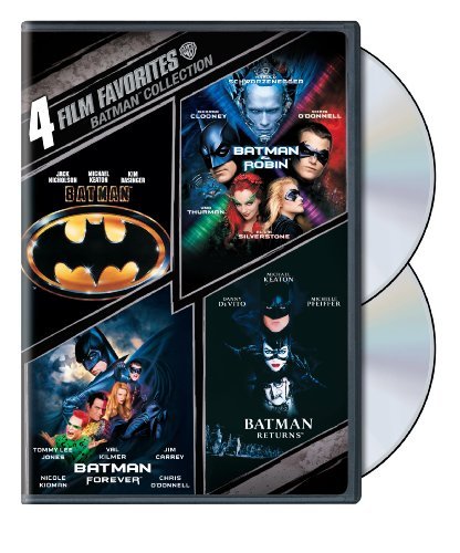 Batman Collection 4 Film Favorites DVD Pg13 2 DVD 