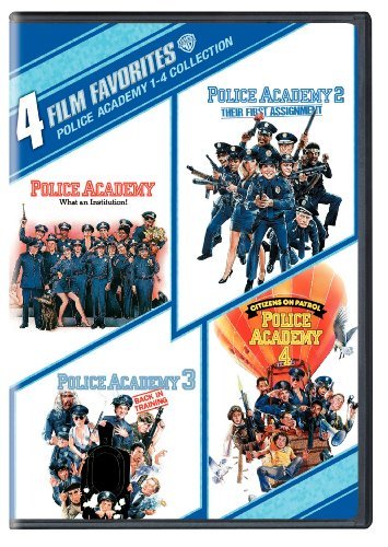 Police Academy 1-4/4 Film Favorites@Nr/2 Dvd