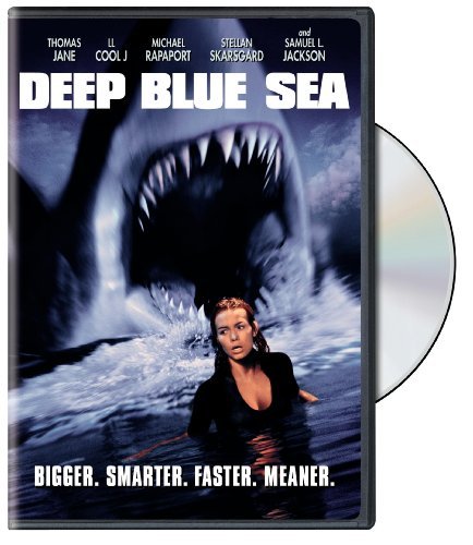 Deep Blue Sea/Jackson/Burrows/Jane/Ll Cool J@Dvd@Nr