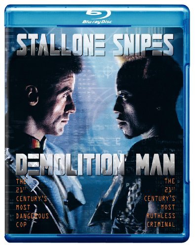 Demolition Man Stallone Snipes Bullock Hawtho Blu Ray Ws R 