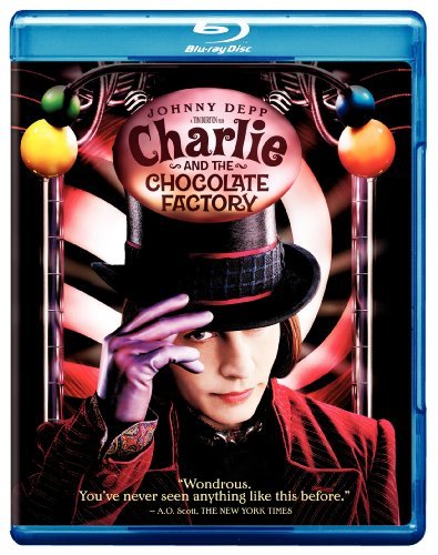 Charlie & The Chocolate Factor Depp Carter Highmore Blu Ray Pg13 Ws 