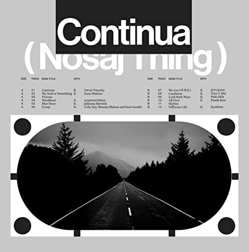 Nosaj Thing/Continua (INDIE EXCLUSIVE, CRYSTAL CLEAR VINYL)