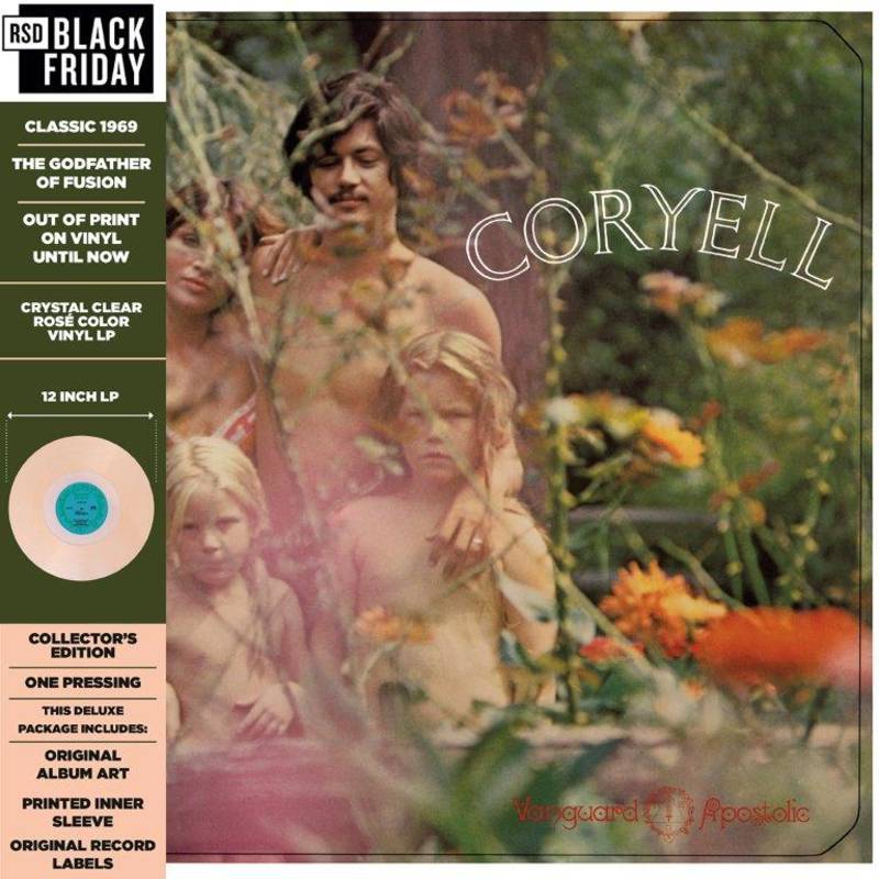 Larry Coryell Coryell (crystal Clear Rose Vinyl) Rsd Black Friday Exclusive Ltd. 2000 Usa 