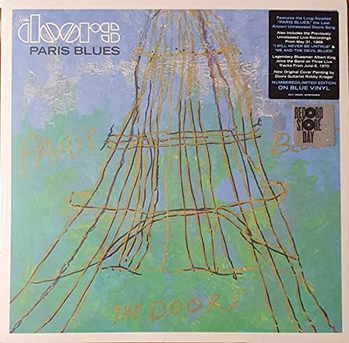 The Doors/Paris Blues (Translucent Blue Vinyl)@180g@RSD Black Friday Exclusive/Ltd. 10000 USA