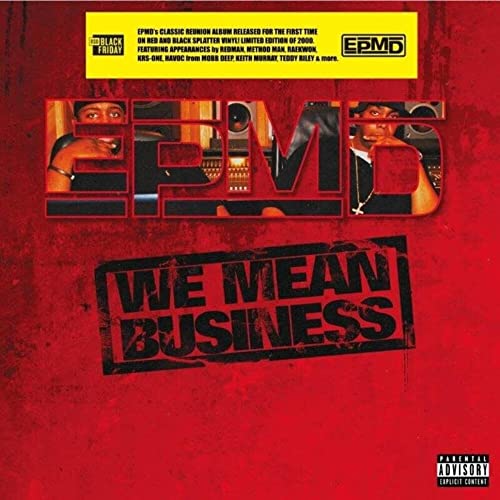 EPMD/We Mean Business (Red w/ Black Splatter Vinyl)@RSD Black Friday Exclusive/Ltd. 2000 USA