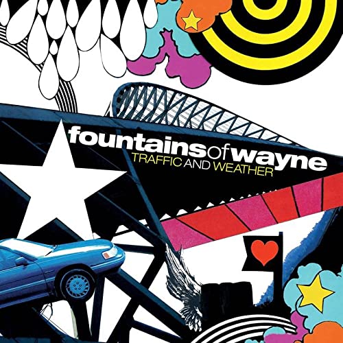 Fountains Of Wayne Traffic & Weather (gold W Black Swirl Vinyl) Rsd Black Friday Exclusive Ltd. 3500 Usa 