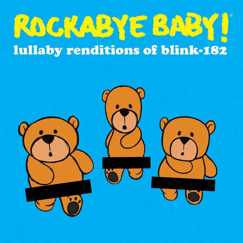 Rockabye Baby! Lullaby Renditions Of Blink 182 Rsd Black Friday Exclusive Ltd. 1825 Usa 