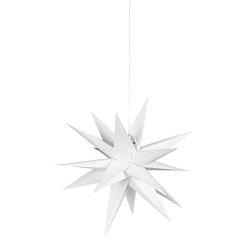17.75"D LED COLLAPSIBLE HANGING STAR OUTDOOR LANTE