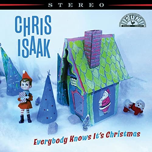Chris Isaak/Everybody Knows It's Christmas (Candy Floss Vinyl)@LP