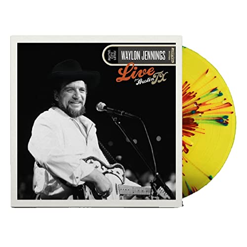Waylon Jennings/Live From Austin, TX ‘84 (RED/YELLOW SPLATTER VINYL)