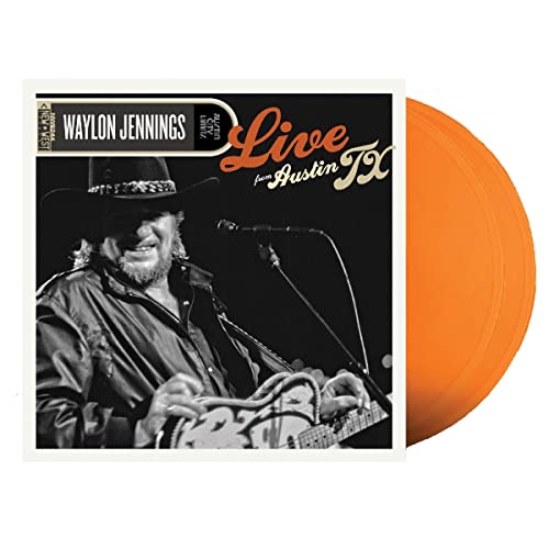 Waylon Jennings Live From Austin Tx '89 ("orange Blossom" Color Vinyl) 2lp 