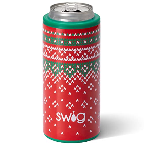Swig Life Sweater Weather Skinny Can Cooler