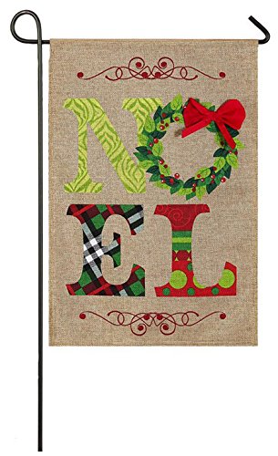 Evergreen Noel & Love Christmas Garden Flag