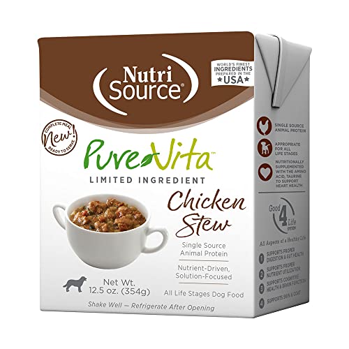 PureVita Limited Ingredient Chicken Stew Wet Dog Food