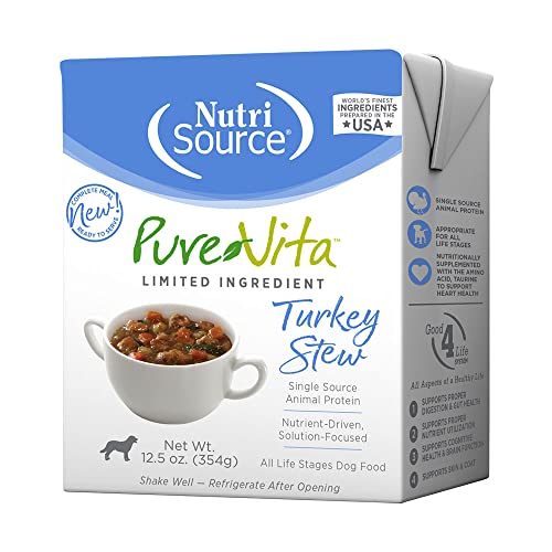 PureVita Limited Ingredient Turkey Stew Wet Dog Food