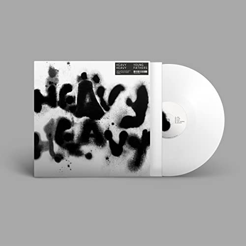 Young Fathers/Heavy Heavy (DELUXE EDITION, WHITE VINYL, WHITE SLEEVE)@140g w/ download code