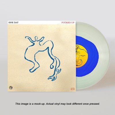 Fucked Up/One Day (Blue-In-Milky-Clear Color Vinyl)