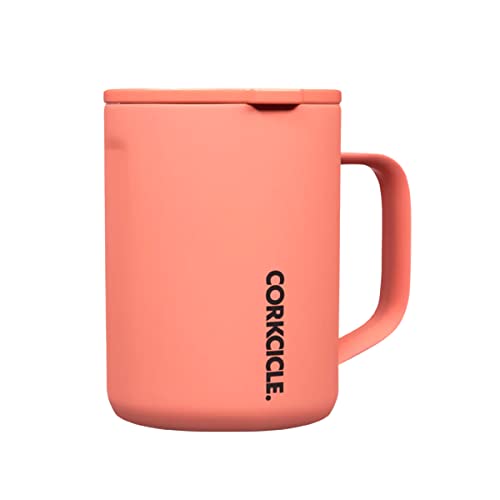 Corkcicle Mug-Coral