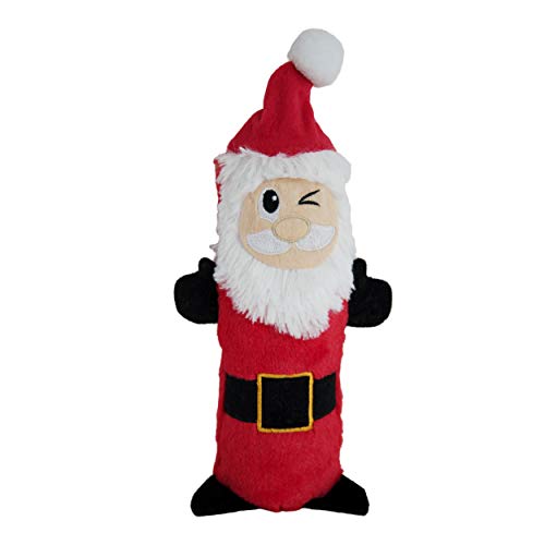 Outward Hound Dog Toy - Stuffless Santa