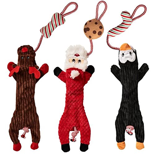 SPOT Dog Toy - Holiday Fun Tug Toys Assorted