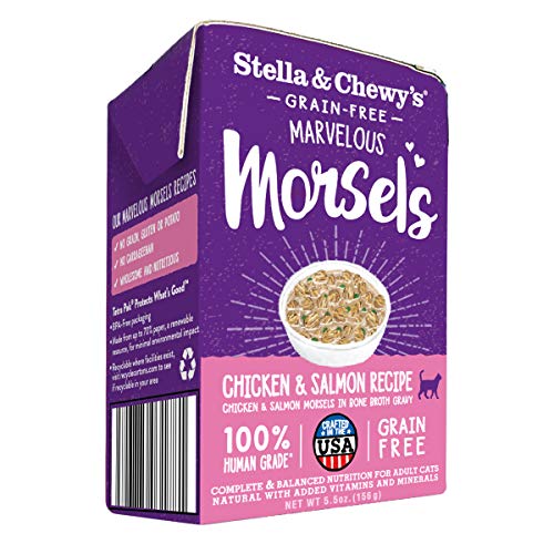 Stella & Chewy's Marvelous Morsels Chicken & Salmon Recipe Cat Food