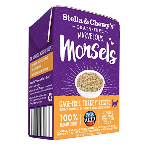 Stella & Chewy's Marvelous Morsels Cage-Free Turkey Recipe Cat Food