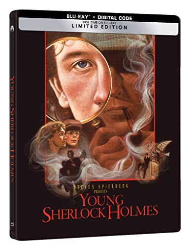 Young Sherlock Holmes (Steelbook)/Cox/Rowe@Blu-Ray@PG13