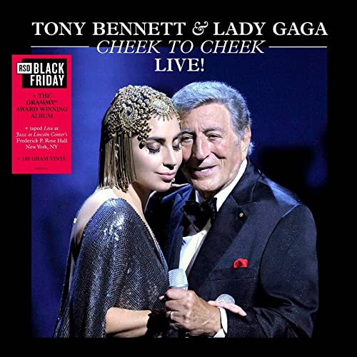 Tony Bennett & Lady Gaga Cheek To Cheek Live! 2lp 180g Rsd Black Friday Exclusive 