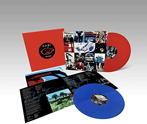 U2/Achtung Baby (Deluxe Red/Blue Vinyl)@2LP 180g 30th Anniversary Edition