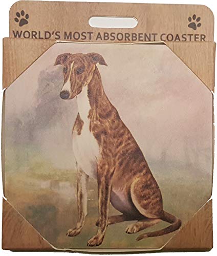 E&S Stone Coaster-Greyhound