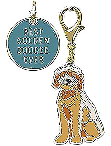 Primitives by Kathy Pet & Owner Charm Set-Best Goldendoodle Ever