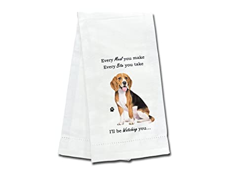 E&S Kitchen Towel I'll Be Watching You...-Beagle