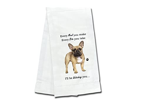 E&S Kitchen Towel I'll Be Watching You...-French Bulldog