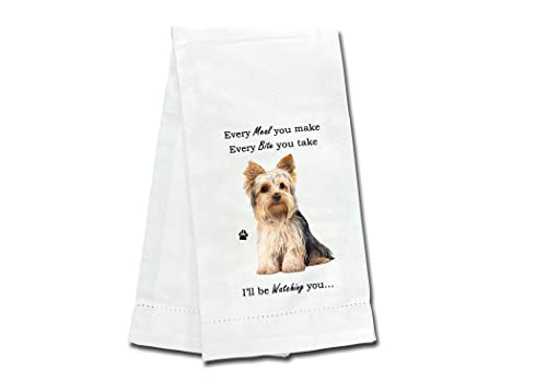 E&S Kitchen Towel I'll Be Watching You...-Yorkie