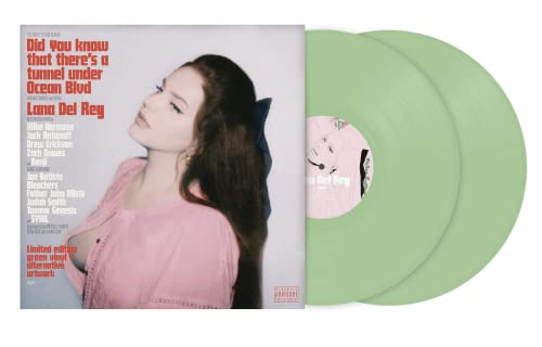 Lana Del Rey/Did you know that there’s a tunnel under Ocean Blvd@Light Green Vinyl w/Alt. Cover@2 LP 180g