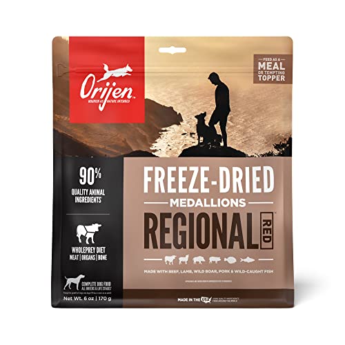 ORIJEN Regional Red Freeze Dried Medallions Dog Food