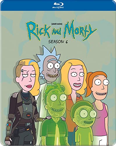 Rick & Morty/Season 6@TVMA@Blu-Ray/Steelbook/10 Episodes