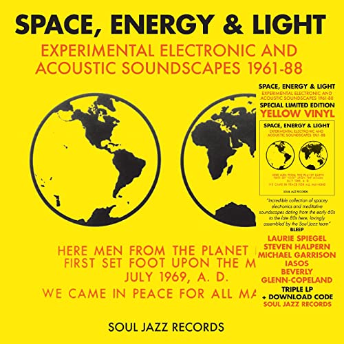 Soul Jazz Records presents/Space, Energy & Light: Experimental Electronic & Acoustic Soundscapes 1961-88 (YELLOW VINYL)@3LP w/ download card