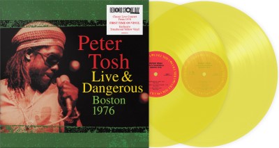 Peter Tosh/Live & Dangerous: Boston 1976 (Translucent Yellow Vinyl)@RSD Exclusive