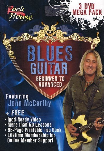 Mega Pack Beginner To Advanced Rockhouse Blues Guitar Nr 3 DVD 