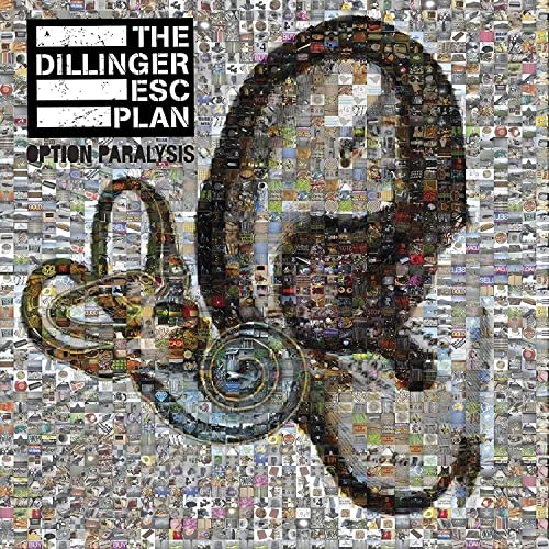 The Dillinger Escape Plan/Option Paralysis (Gold & Black Marbled Vinyl)