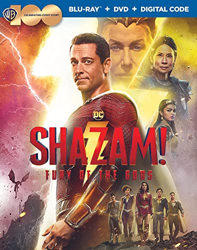 Shazam! Fury Of The Gods/Levi/Mirren/Currey@Blu-Ray/DVD/Digital@PG13