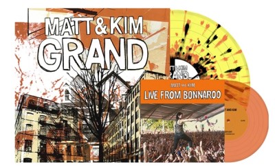 Matt & Kim/Grand@Yellow W/Orange & Black Splatter@Rsd Essential