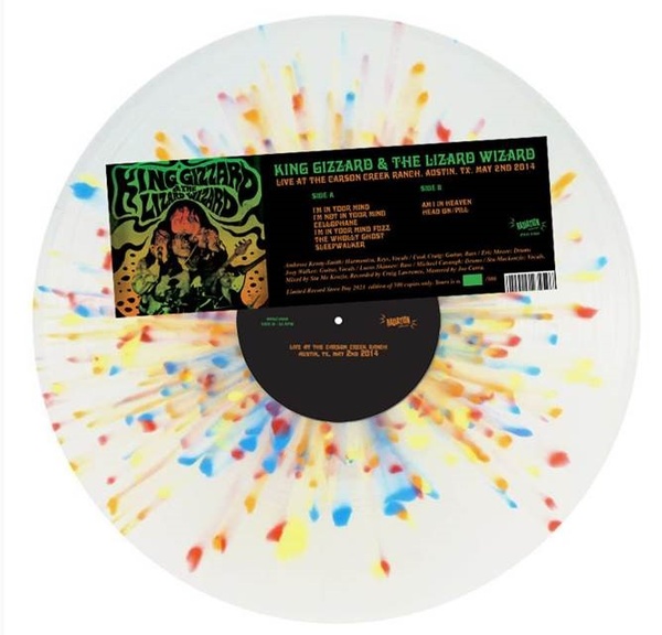 King Gizzard & The Lizard Wizard/Live At The Carson Creek Ranch, Austin, TX. May 2nd 2014@RSD Exclusive