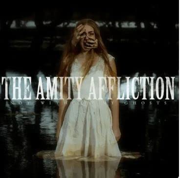 The Amity Affliction/Not Without My Ghosts (Blue w/Black & White Marble Vinyl)