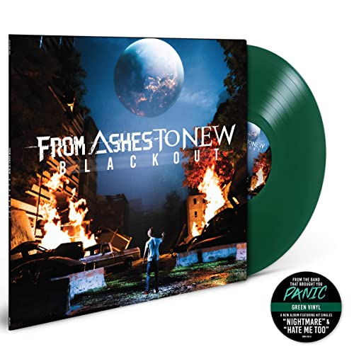 From Ashes To New/Blackout (Black Ice Color Vinyl)@Explicit Version@Amped Exclusive