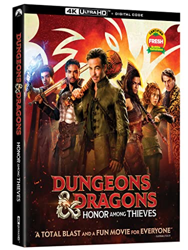 Dungeons & Dragons: Honor Among Thieves/Pine/Rodriguez@4KUHD/Digital@PG13