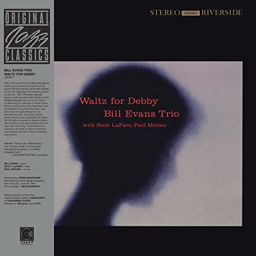 Bill Evans Trio/Waltz For Debby (Original Jazz Classics Series)@LP