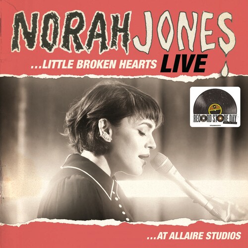 Norah Jones/Little Broken Hearts: Live At Allaire Studios (Pink Vinyl)@RSD Exclusive